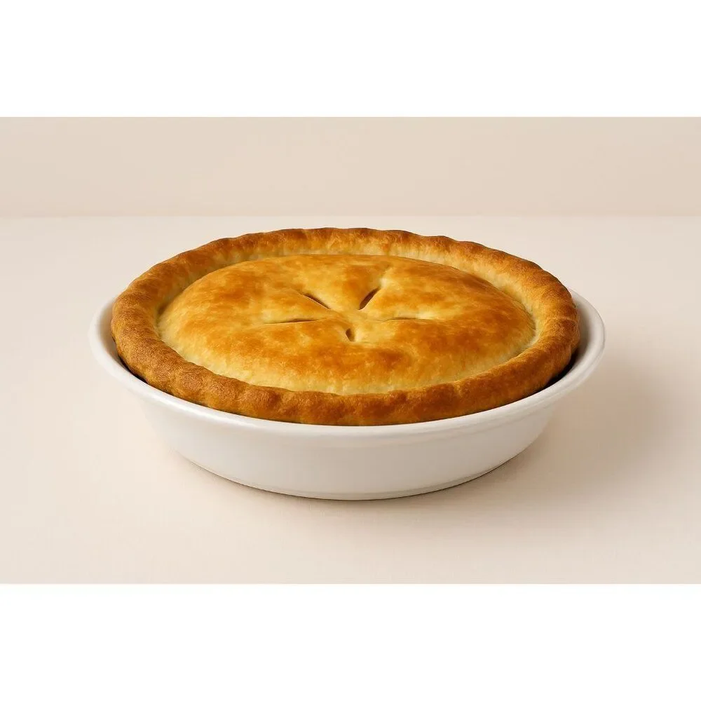 Fiestaware FIESTA Pie Plate Deep Dish Baker Bake Bakeware Cookware White CERAMIC